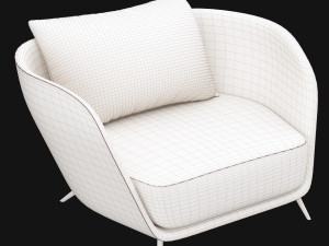 modern chair 3D 모델