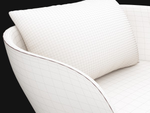 modern chair 3D 모델