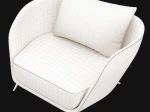 modern chair 3D 모델