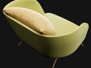 modern chair 3D 모델