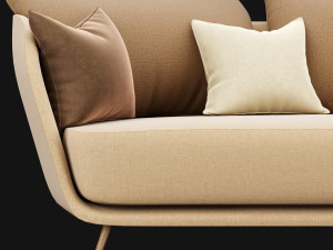 modern sofa 3D Model