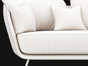 modern sofa 3D Model