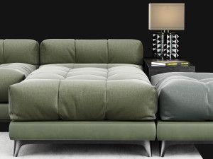 big modern sofa Modelo 3D