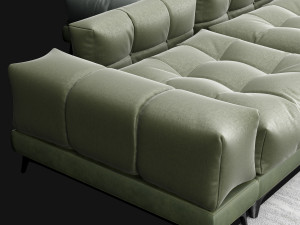 big modern sofa Modelo 3D