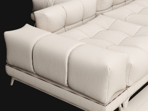 big modern sofa Modelo 3D