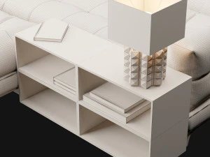 big modern sofa 3D Model