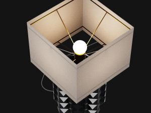 table lamp 12 3D 모델