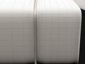 bed bench 8 Model 3D