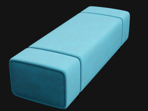 bed bench 8 Model 3D