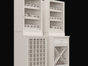 vigliant wine cabinet 3D Modell