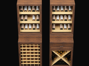 vigliant wine cabinet 3D Modell