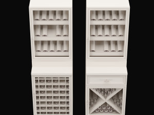vigliant wine cabinet 3D Modell