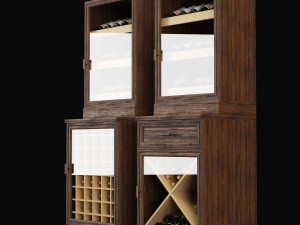 vigliant wine cabinet 3D Modell