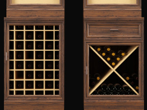 vigliant wine cabinet 3D Modell