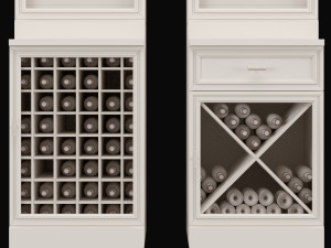 vigliant wine cabinet 3D Modell