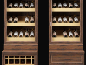 vigliant wine cabinet 3D Modell