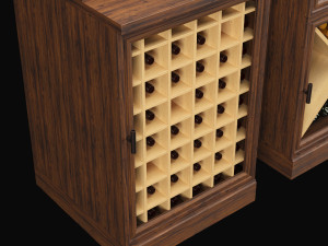 vigliant wine cabinet 3D Modell