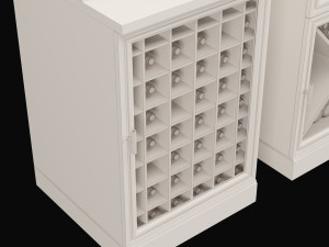 vigliant wine cabinet 3D Modell