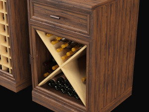 vigliant wine cabinet 3D Modell