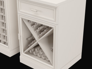 vigliant wine cabinet 3D Modell