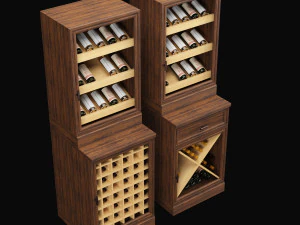 vigliant wine cabinet 3D Model