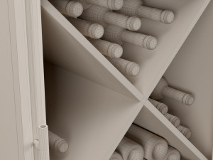vigliant wine cabinet 3D Modell