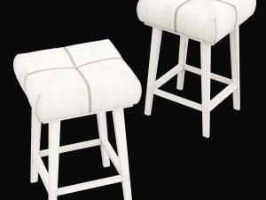 bar chair 4 3D Model