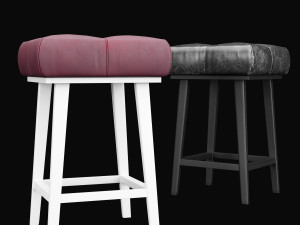 bar chair 4 Modelo 3D