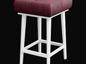 bar chair 4 3D Model