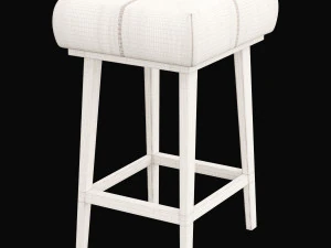 bar chair 4 3D Model