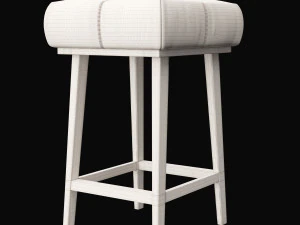 bar chair 4 3D Model