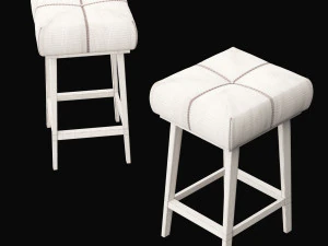 bar chair 4 3D Model