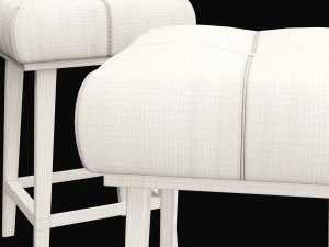 bar chair 4 3D Model
