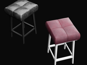 bar chair 4 Modelo 3D