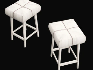 bar chair 4 3D Model