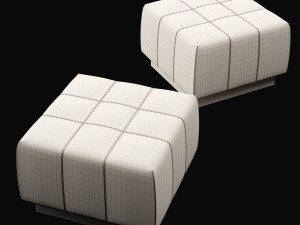 pouf 3 3D Model