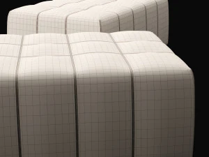 pouf 3 big 3D Model