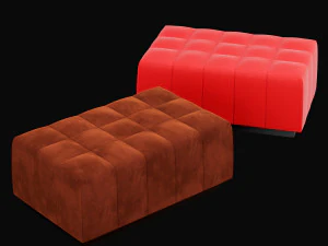 pouf 3 big 3D Model