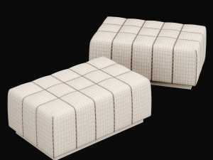 pouf 3 big 3D Model