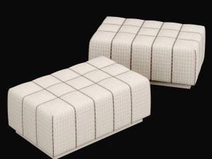 pouf 3 big 3D Model