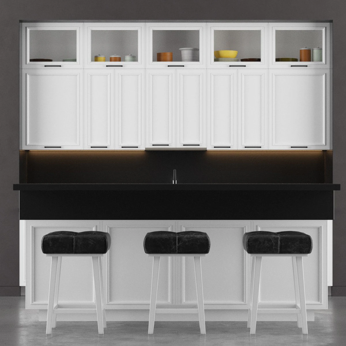 kitchen 4 3D Model .c4d .max .obj .3ds .fbx .stl .blend 