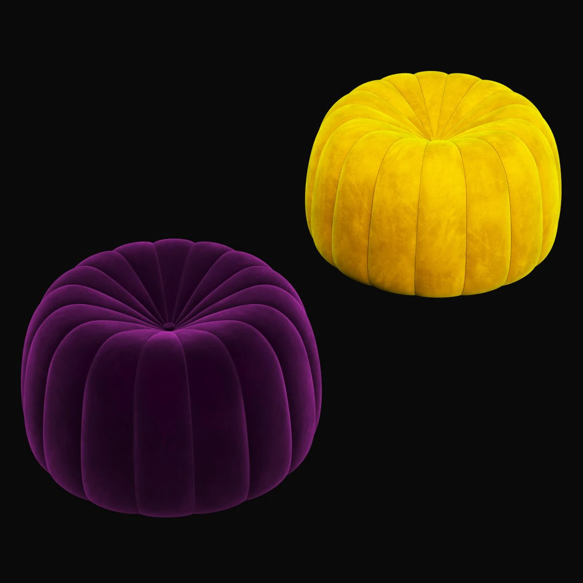 pouf 4 3D Model .c4d .max .obj .3ds .fbx .stl .blend