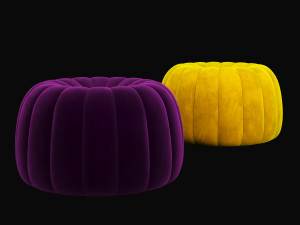 pouf 4 Model 3D