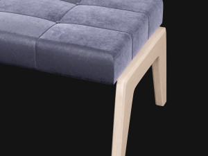 bed bench 9 Model 3D