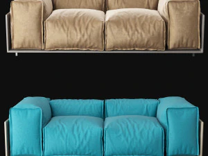 现代沙发 3D 模型