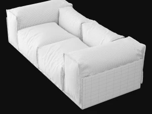 Modern sofa 3D Model