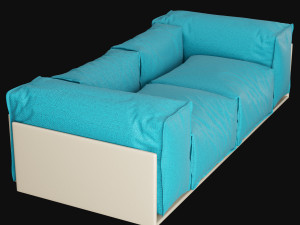 Modern sofa 3D Model