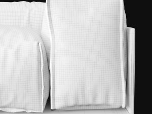 Modern sofa 3D Model