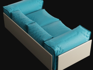 Modern sofa 3D Model