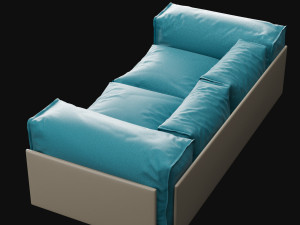 Modern sofa 3D Model